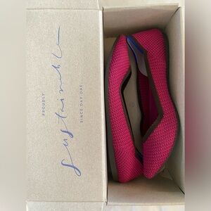 Rothy’s The Point Flats Magenta Size 7